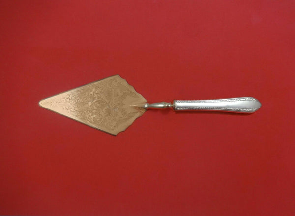 Wild Flower by Royal Crest Sterling Silver Pastry Server Fancy Vermeil HH Custom