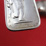 Tiffany and Co Sterling Silver Baby Set ABC with Teddy Bear 2-piece 4 1/4"