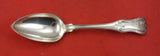 Kings by Various Makers Coin Silver Dinner Spoon/ Serving Spoon c. 1815  8 7/8"