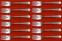 American Federal by Reed and Barton Sterling Silver Salad Fork Set 12pc 6 3/4"