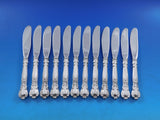 Chantilly by Gorham Sterling Silver Butter Spreaders HH Modern Set 12pcs 6 1/4"