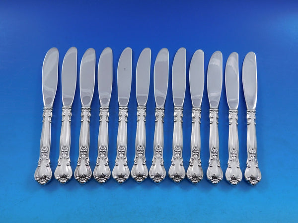 Chantilly by Gorham Sterling Silver Butter Spreaders HH Modern Set 12pcs 6 1/4"