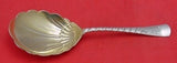 Colonial by Gorham Sterling Silver Berry Spoon Gold Washed 8 7/8" Serving