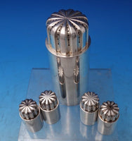 Bernadotte by Georg Jensen Sterling Silver Salt Pepper Seasoning Set 5pc (#7471)