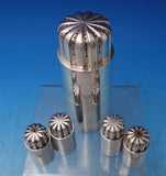 Bernadotte by Georg Jensen Sterling Silver Salt Pepper Seasoning Set 5pc (#7471)
