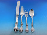 Majestic by Alvin Sterling Silver Flatware Set for 12 Service 93 pieces C Mono