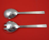 Bernadotte by Georg Jensen Sterling Silver Salad Serving Set 2pc FH AS 10 1/2"