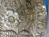 Baltimore Rose by Schofield Repousse Sterling Casserole Dish with 3D Lion #0102