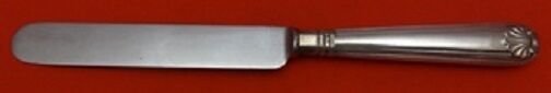 Fiddle and Shell By Spaulding and Co. Sterling Silver Regular Knife Blunt 9"