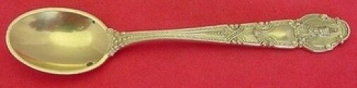 Renaissance by Tiffany & Co. Sterling Demitasse Spoon Vermeil Figural 4 1/8"