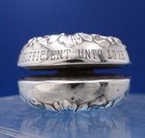 Gorham Sterling Silver Steel Yo-Yo #30 "Love Is Sufficient Unto Love" (#7574)