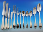 Reeded Edge by Tiffany Sterling Silver Flatware Set Service 255 pcs Dinner Huge