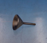 Sterling Silver on Silverplate Perfume Funnel Deco Style 1 3/8" (#7048) Heirloom