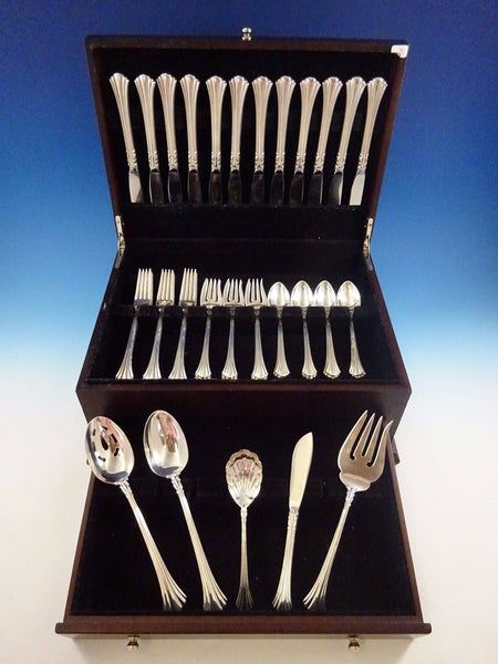 Eighteenth Century by Reed and Barton Sterling Silver Flatware Service Set 53 Pc
