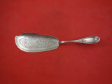 Olive by William Gale Sterling Silver Fish Server Engraved Flowers Grape 11 3/4"