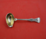 Flat Rose aka Rose by M. Sunde Norwegian Sterling Silver Gravy Ladle GW Spout