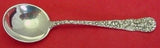 Chrysanthemum by Stieff Sterling Silver Chocolate Spoon 4 1/8" Silverware