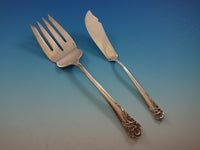 Ecstasy by Amston Sterling Silver Flatware Set for 8 Service 37 pieces