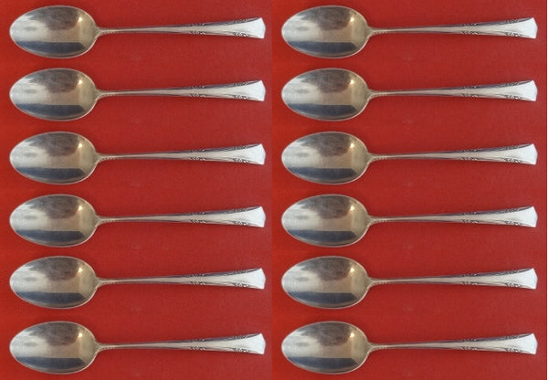 Greenbrier by Gorham Sterling Silver Place Soup Spoon Set 12 pieces 6 5/8"