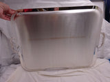 Annecy by Puiforcat France Silverplate Tea Coffee Serving Tray Unused 26" #8742