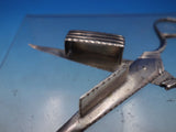 Silverplate Wick Cutter / Trimmer Scissors 4 7/8" (#6595)