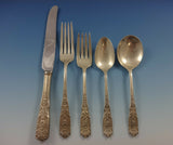 Milburn Rose by Westmorland Sterling Silver Flatware Set For 8 Service 43 Pieces