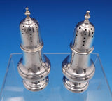 Modern Classic by Lunt Sterling Silver Salt Pepper Shaker Set 2pc #1120 (#8067)