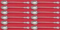 Debussy by Towle Sterling Silver Iced Tea Spoon Set 12 pieces 8 1/4"