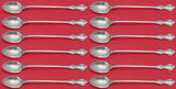 Debussy by Towle Sterling Silver Iced Tea Spoon Set 12 pieces 8 1/4"
