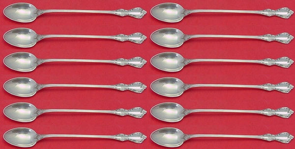 Debussy by Towle Sterling Silver Iced Tea Spoon Set 12 pieces 8 1/4"