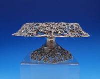 Howard Sterling Silver Raised Compote with wide Pierced Rim and Base (#7783)