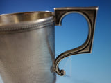 Tifft & Whiting Sterling Silver Baby Child's Cup Mug Engine Turned B.C. 1862