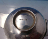 JF English Sterling Silver Wine Taster with Applied Stones Bright-Cut (#5180)