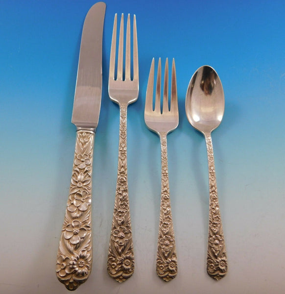 Radiant Rose by International Sterling Silver Dinner Size Place Setting(s) 4pc