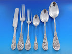 Japanese by Tiffany Sterling Silver Flatware Set 12 Service 72 pc Birds Audubon