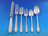Feather Edge by Tiffany Sterling Silver Flatware Set 6 Service 38 pieces