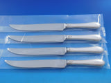 Lady Diana by Towle Sterling Silver Steak Knife Set 4pc Large Texas Sized Custom