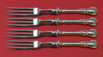 Old Master by Towle Sterling Silver Fruit Fork Set 4-piece HH WS Custom Made 6"