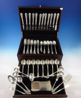 American Victorian by Lunt Sterling Silver Flatware Set 12 Service 115 Pieces