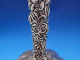 Chrysanthemum by Shiebler Sterling Silver Liquor Bottle #2319 8 1/4" (#8118)