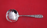 Repousse by Jacobi and Jenkins Sterling Silver Gravy Ladle w/ 4 leaf clover 8"