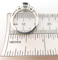 14k Gold 2.04 Carat Genuine Natural Blue Sapphire and Diamond Ring (#J3876)