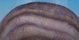Alexandra Agudelo Columbian Sterling Silver Serving Bowl Lavender Coating #9010