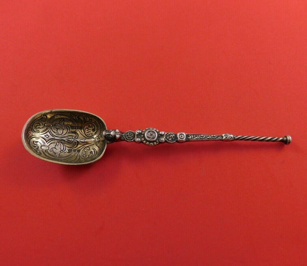 C. Saunders F. Shepherd English Estate Sterling Silver Coronation Spoon Vermeil