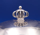 Axel Salomonsen Danish .925 Silver Tureen with Cover Wood 3-D Rings (#7406)