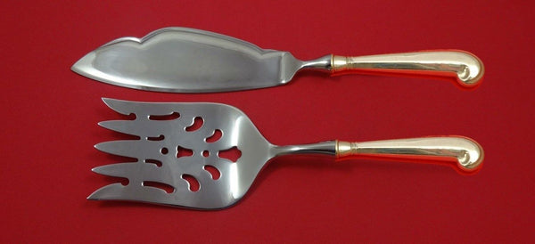 Queen Anne-Williamsburg by Stieff Sterling Silver Fish Serving Set Custom HHWS