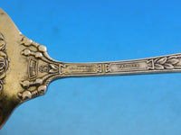 Georgian by Towle Sterling Silver Tomato Server Gold Washed Hand Pierced 7 5/8"