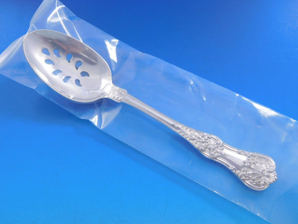 English King by Tiffany and Co Sterling Silver Serving Spoon Pcd 9-Hole Custom