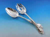 Alencon Lace by Gorham Sterling Silver Flatware Set for 12 Service 77 pieces