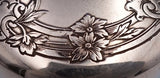 Gorham Sterling Silver Cut Crystal Glass Perfume Bottle D1668 Floral (#9145)